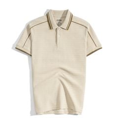 Áo Thun Polo Nam By Cotton Gân Be Viền Vai