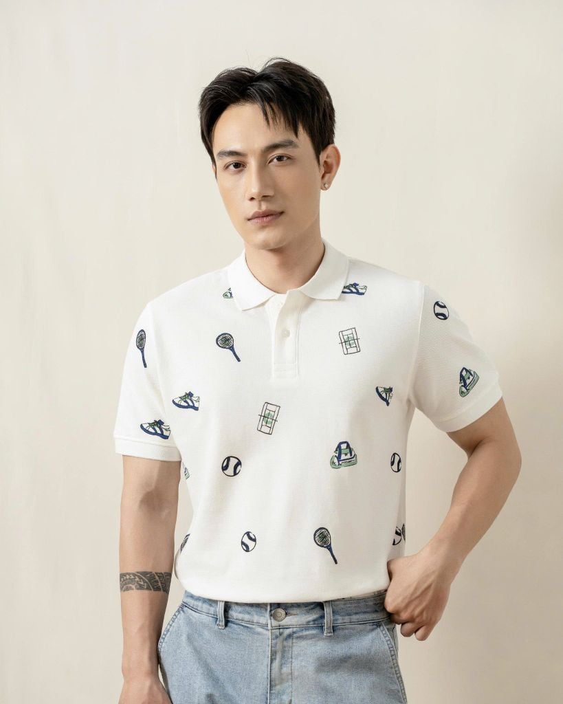 Áo Thun Polo By Cotton Pique 2.0 In Icon Tennis