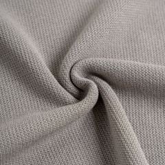 Áo Polo Dệt Kim By Cotton Visco Nâu Xám