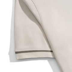 Áo Thun Polo Nam By Cotton Pique 3.0 - Kem Viền Bo