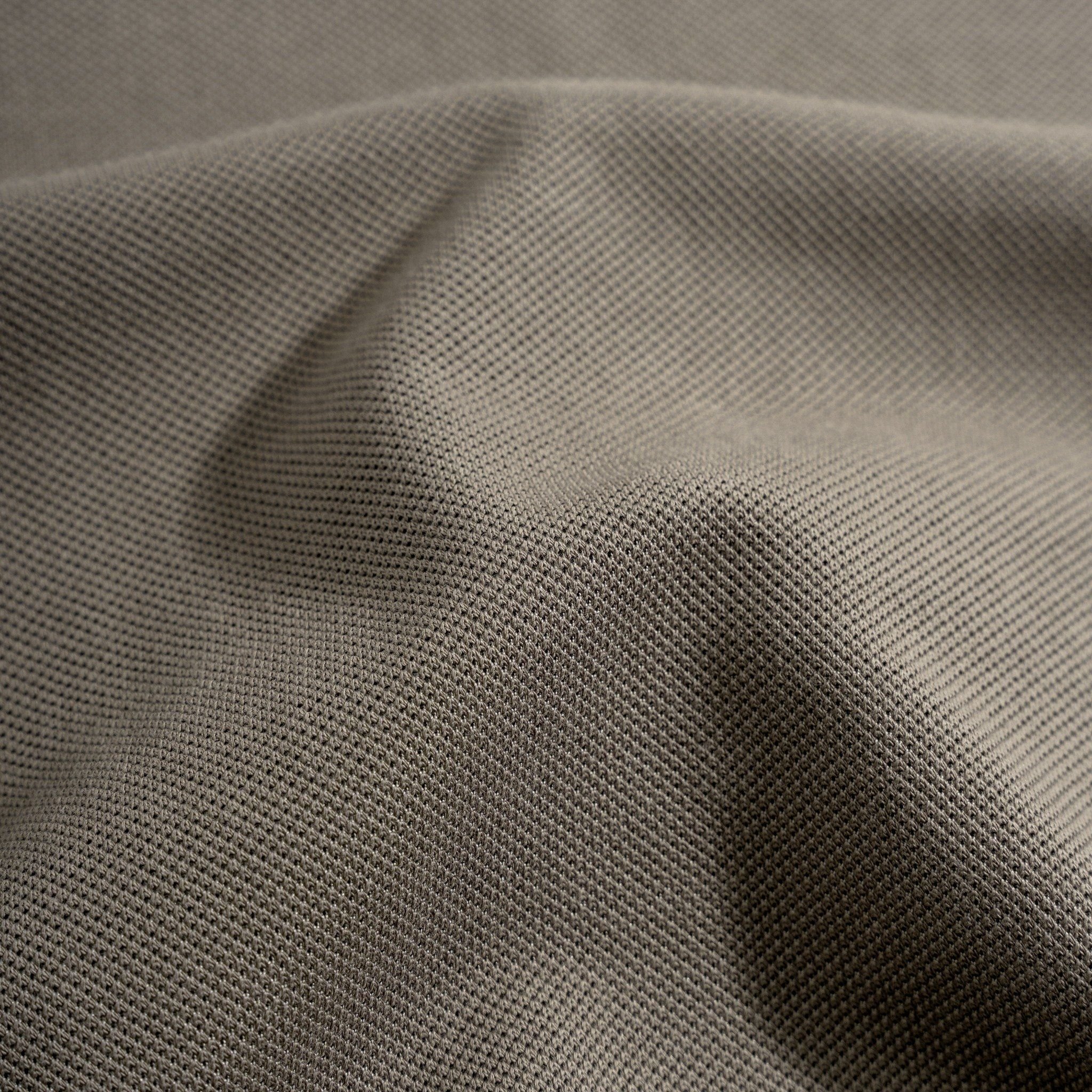 Áo Thun Polo Nam By Cotton Pique 3.0 - Nâu Rêu Viền Bo