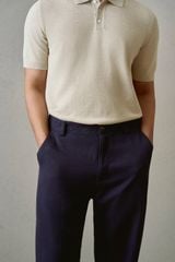 Quần Dài Soft Linen Form Straight Fit