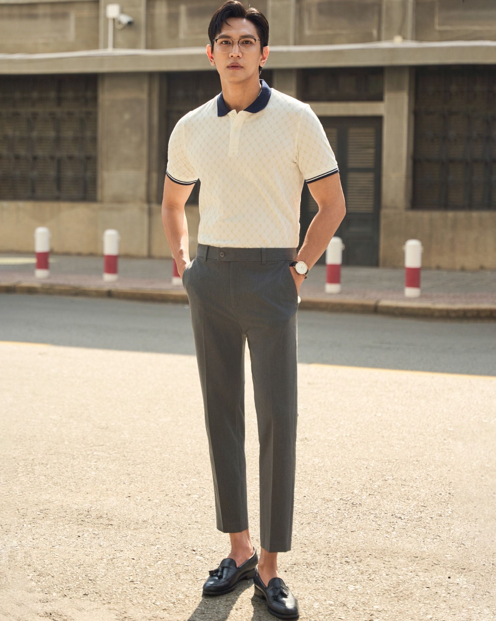 Trousers Slimfit Grey