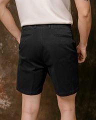 Quần Short Kaki By Cotton Đen SS2