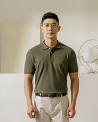 Áo Thun Polo Basic Pique 2.0 - Dark Green