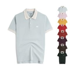 Áo Thun Polo By Cotton Pique 2.0 In Logo Phối Bo