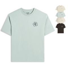 Áo Thun Cotton In Góc Ngực San Diego Form Boxy