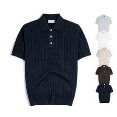 Áo Polo Dệt Kim Premium Twist