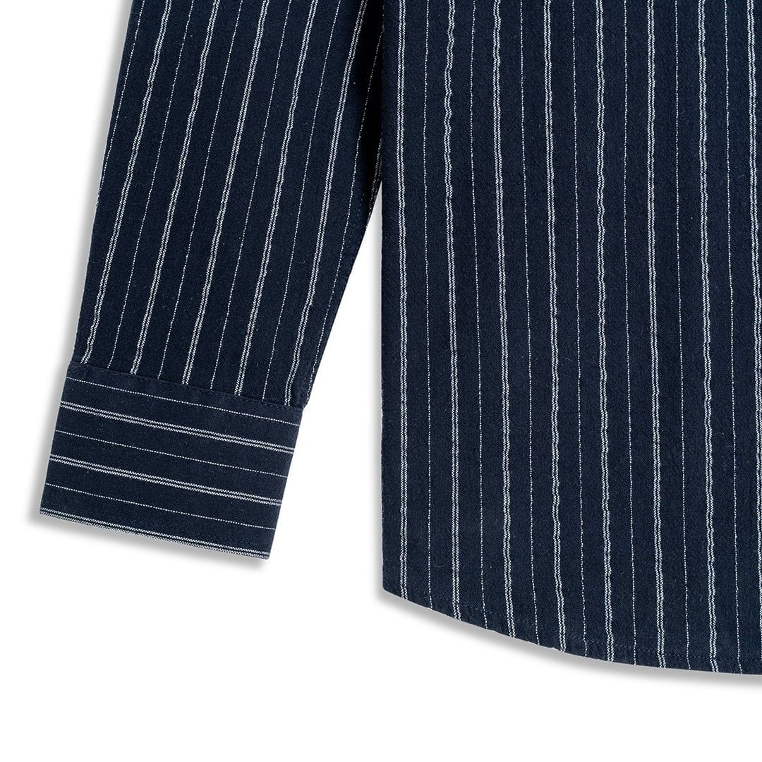 Áo Sơ Mi Cotton Sọc Đôi