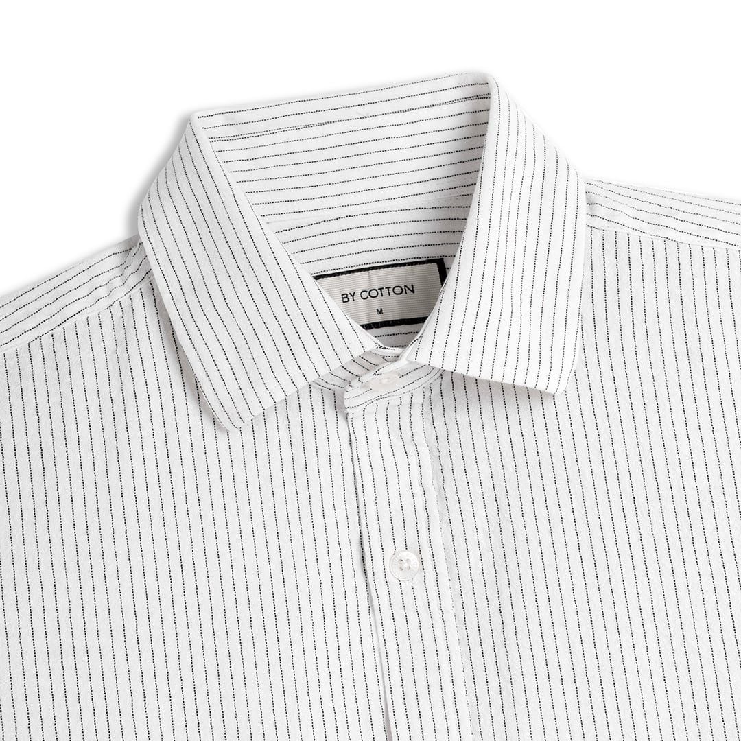 Áo Sơ Mi Cotton Sọc Nhuyễn