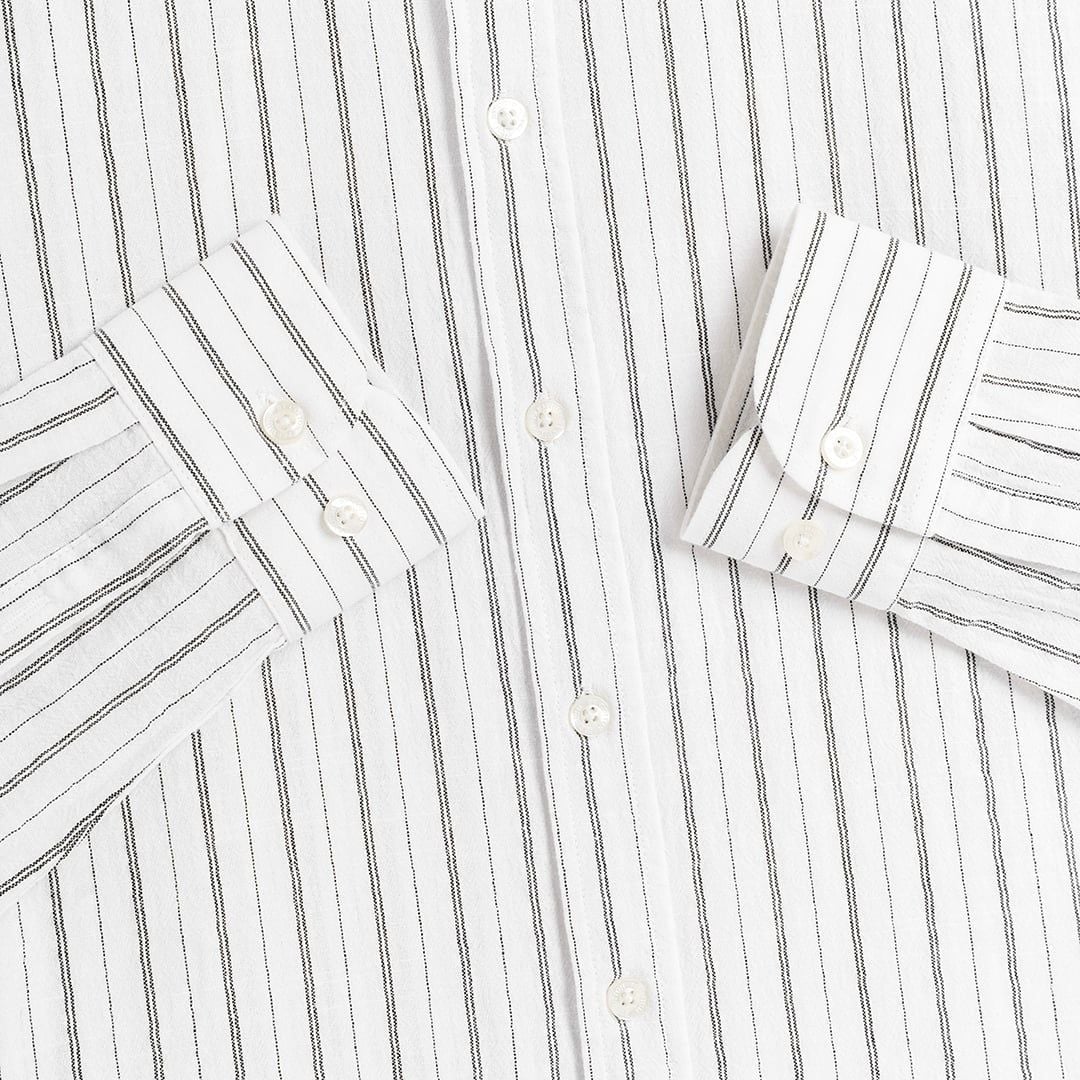 Áo Sơ Mi Cotton Sọc Đôi