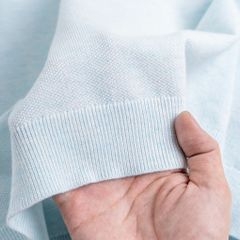 Áo Polo Dệt Kim By Cotton Micro Knit - Xanh Nhạt