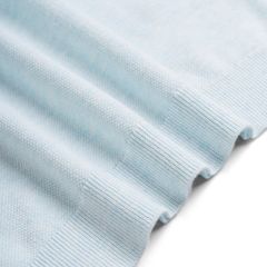 Áo Polo Dệt Kim By Cotton Micro Knit - Xanh Nhạt