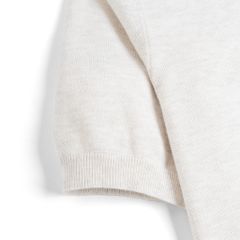 Áo Polo Dệt Kim By Cotton Micro Knit - Kem Nhạt