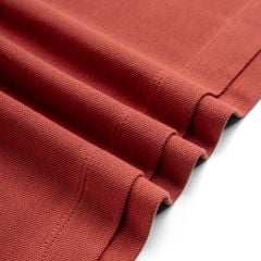 Áo Thun Polo By Cotton Pique 2.0 In Logo Phối Bo - Cam Gạch