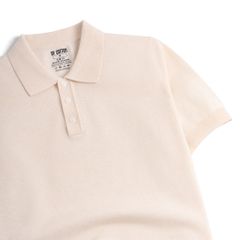Áo Polo Dệt Kim By Cotton Micro Knit - Hồng Nhạt