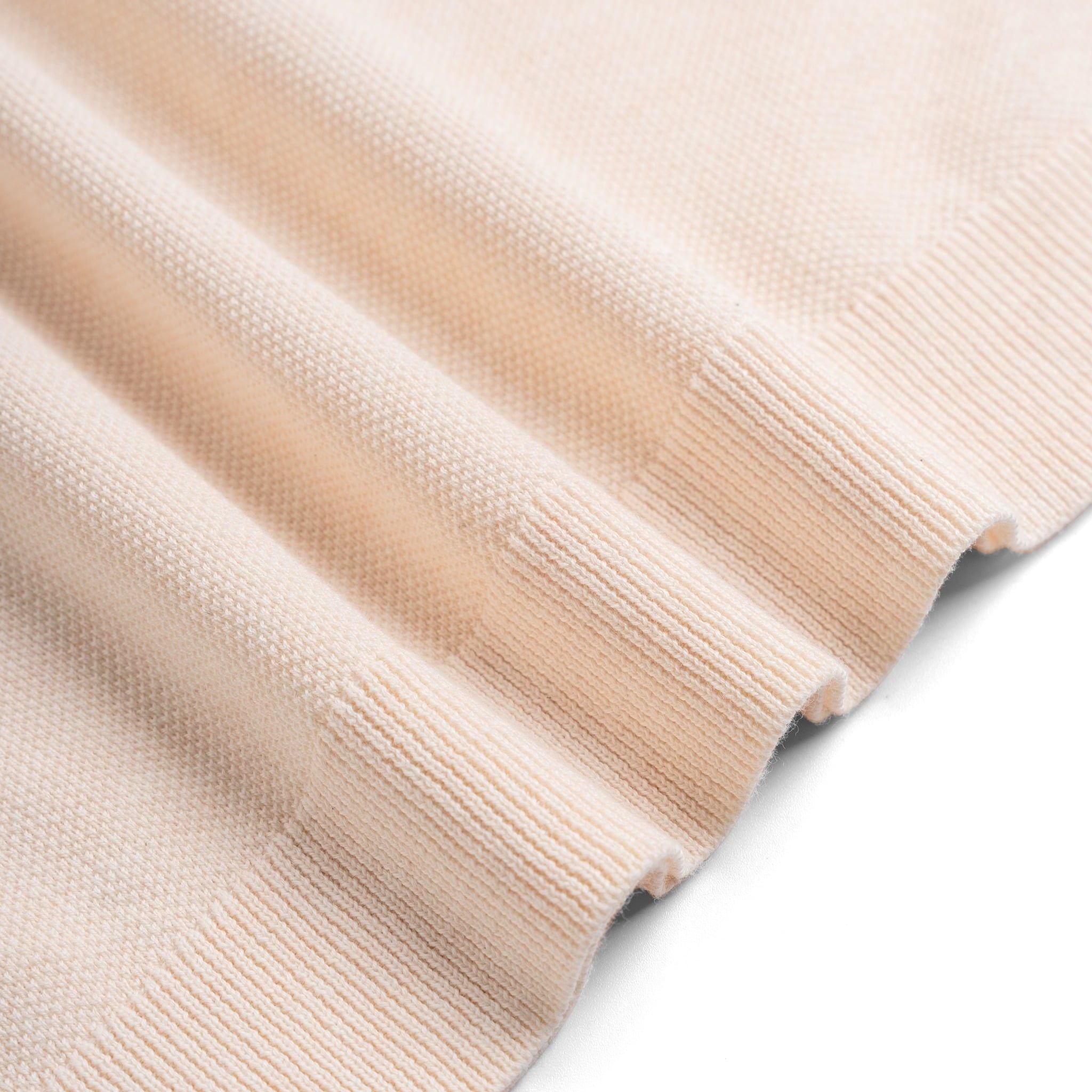 Áo Polo Dệt Kim By Cotton Micro Knit - Hồng Nhạt