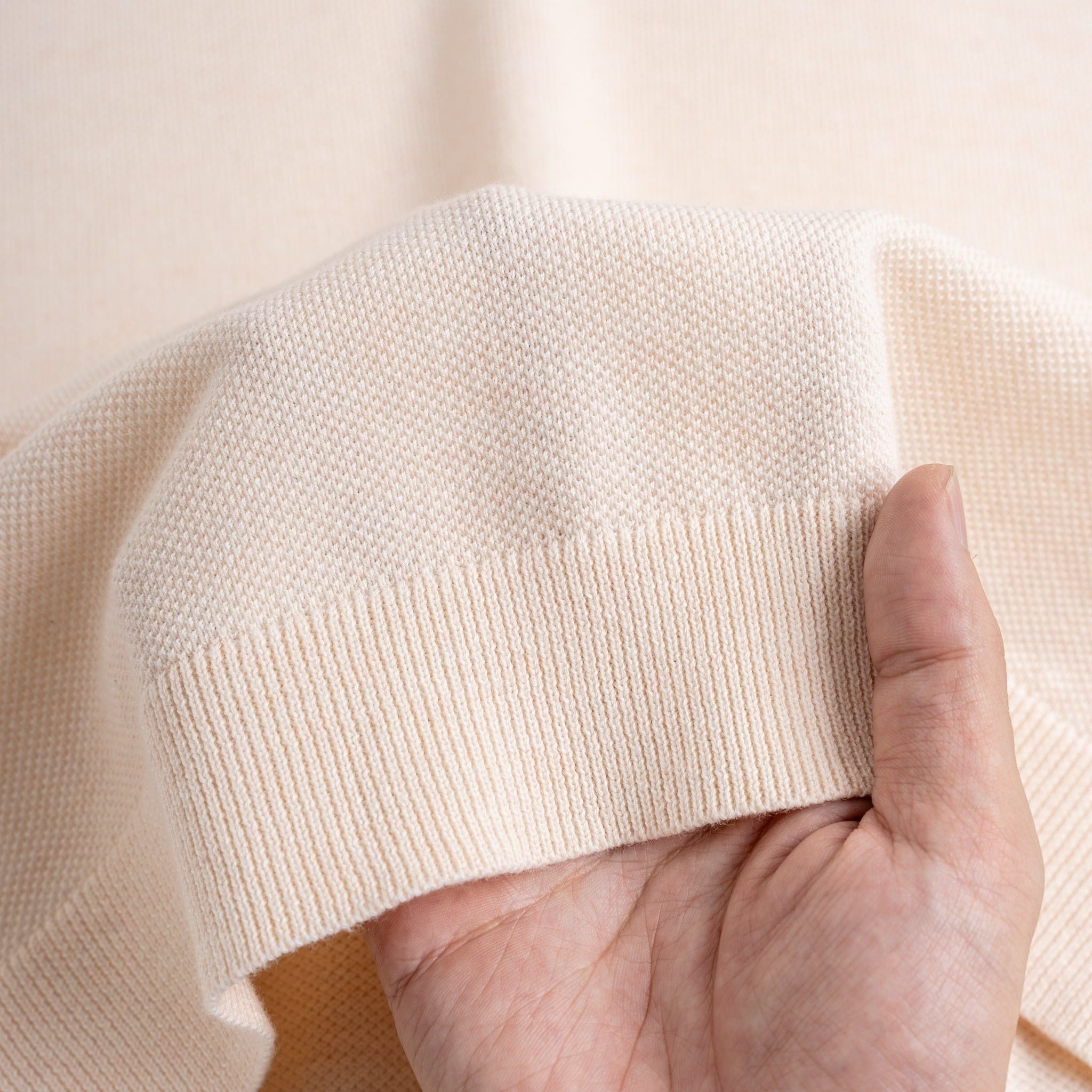Áo Polo Dệt Kim By Cotton Micro Knit - Hồng Nhạt