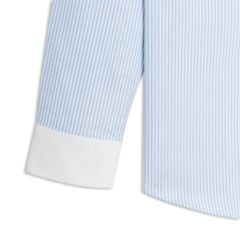Áo Sơ Mi Nam By Cotton Oxford - Sọc Xanh Trắng