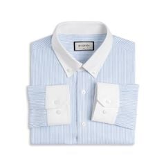 Áo Sơ Mi Nam By Cotton Oxford - Sọc Xanh Trắng