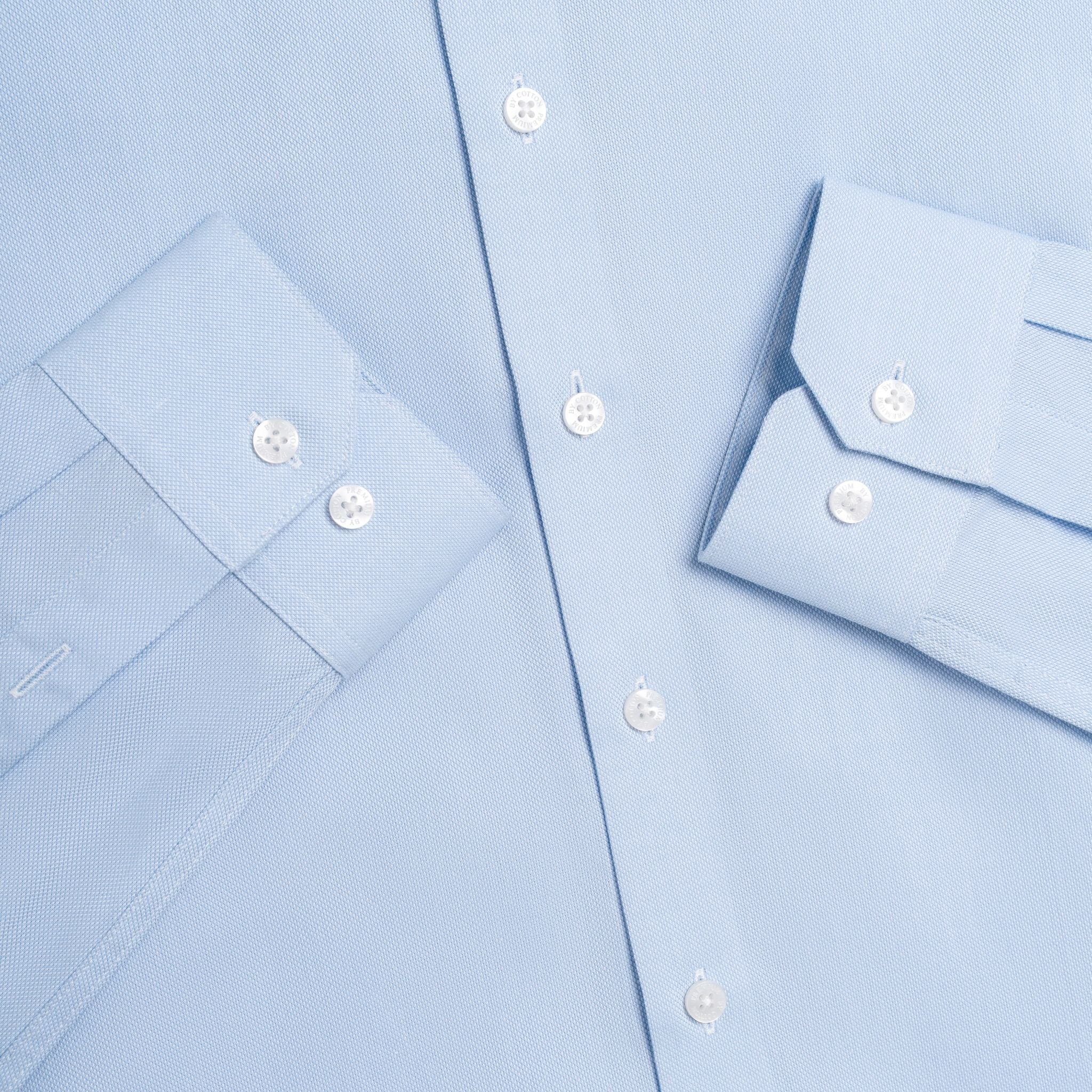 Áo Sơ Mi Nam By Cotton Cotton - Xanh Nhạt