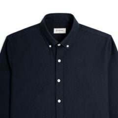Áo Sơ Mi Nam By Cotton Oxford Xanh Đen