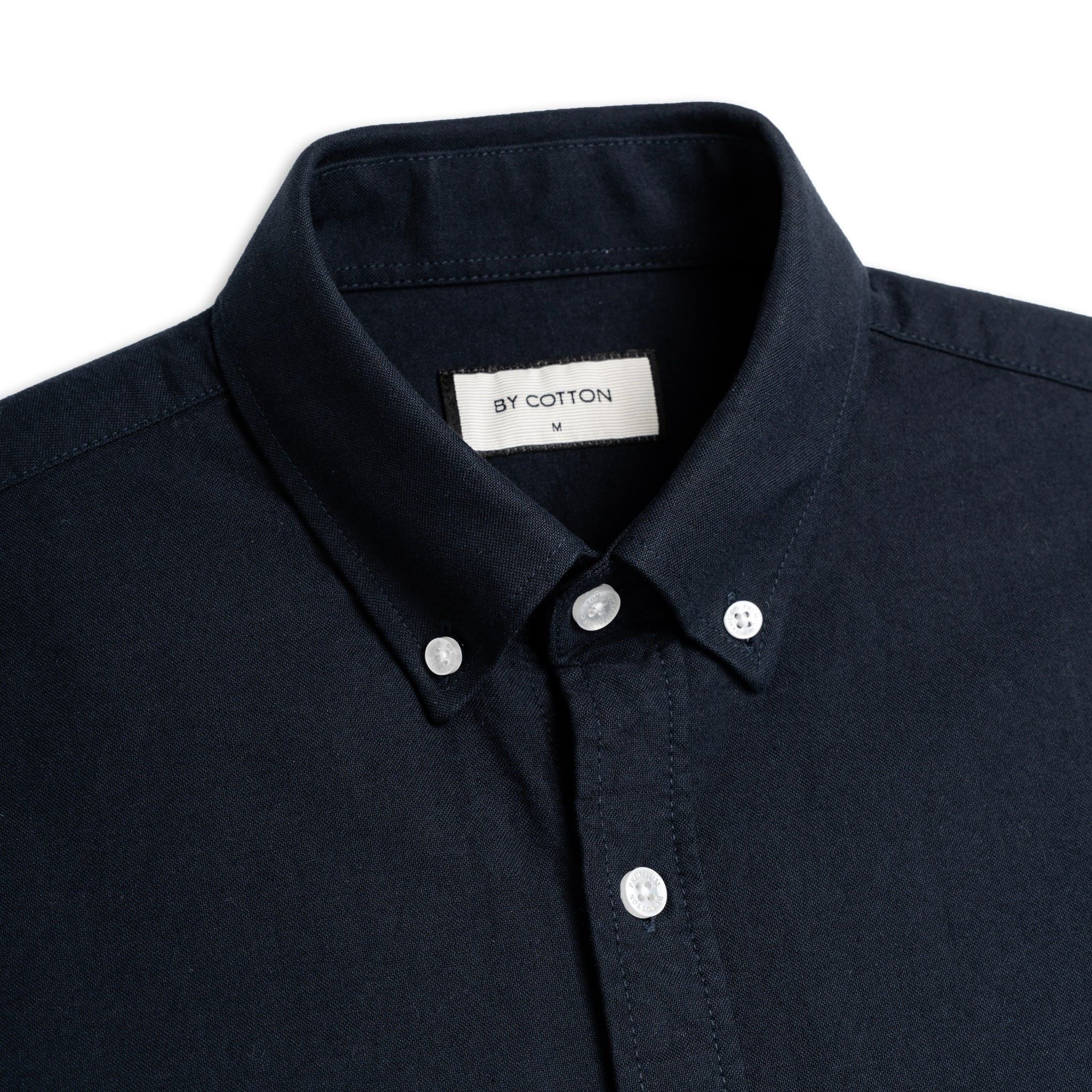 Áo Sơ Mi Nam By Cotton Oxford Xanh Đen