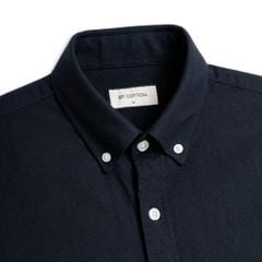 Áo Sơ Mi Nam By Cotton Oxford Xanh Đen