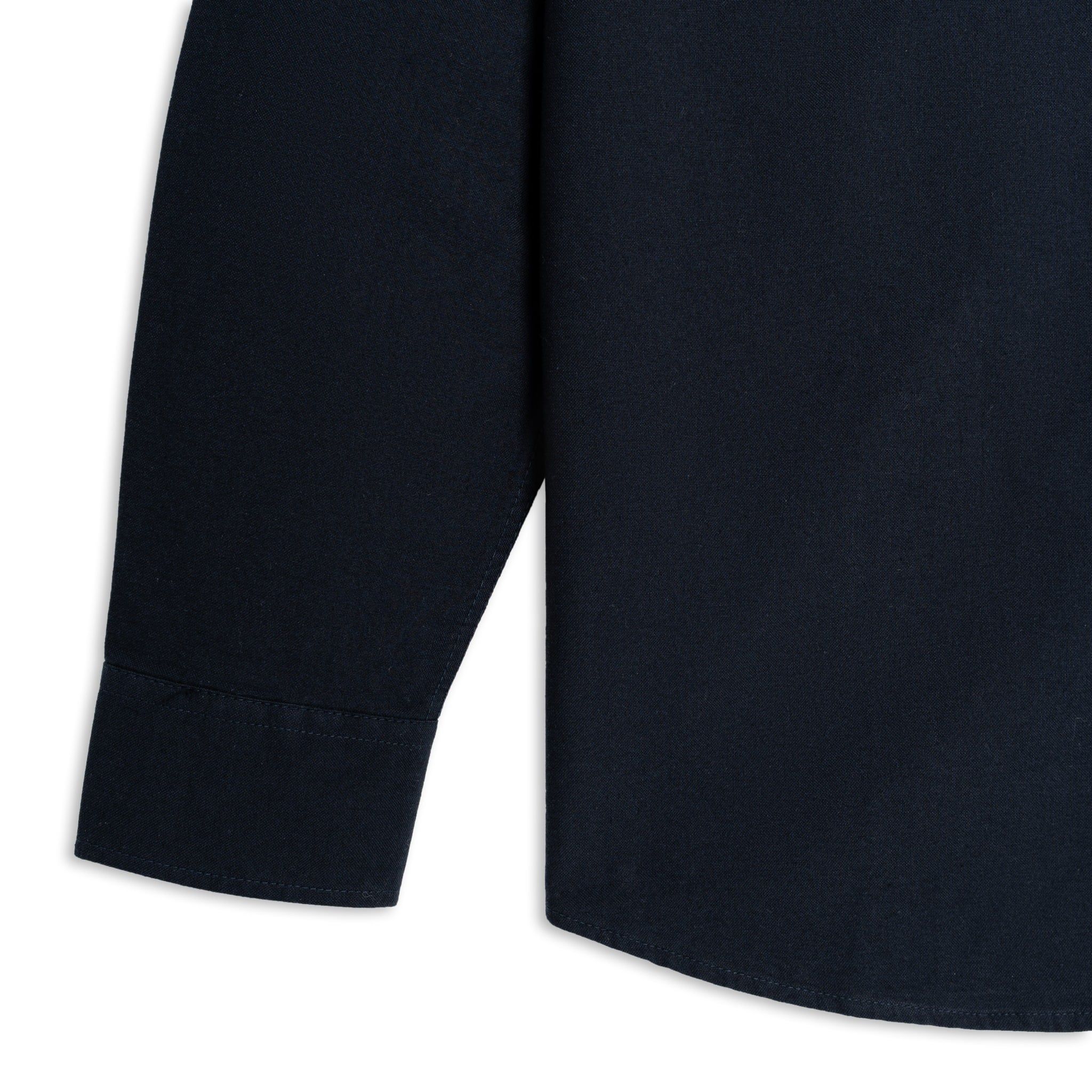 Áo Sơ Mi Nam By Cotton Oxford Xanh Đen