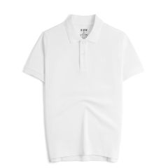 Áo Thun Polo By Cotton Basic Pique 2.0 - Trắng