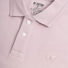 Áo Thun Polo By Cotton Basic Pique 2.0 - Tím Nhạt