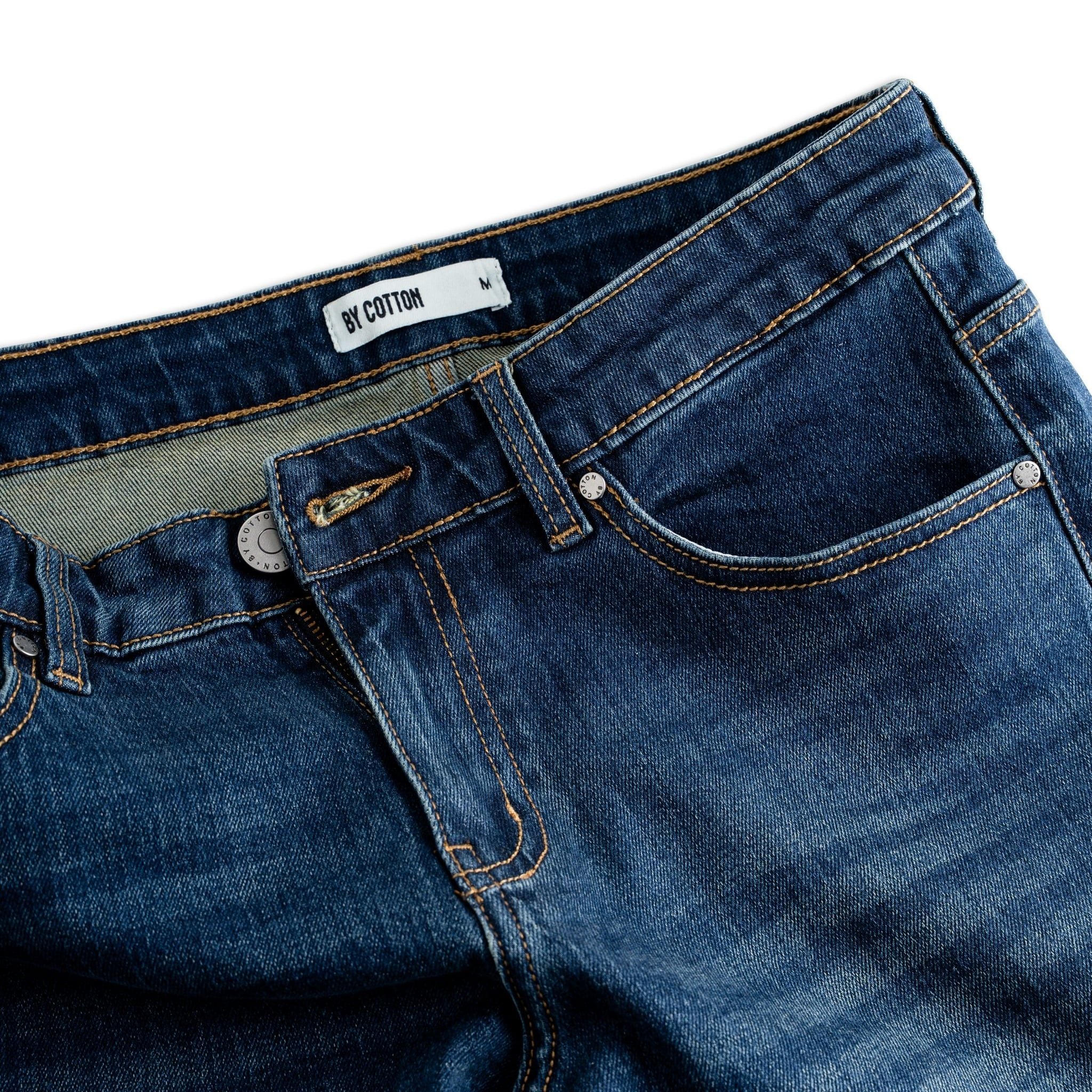 Quần Jeans Dài By Cotton Slim Fit