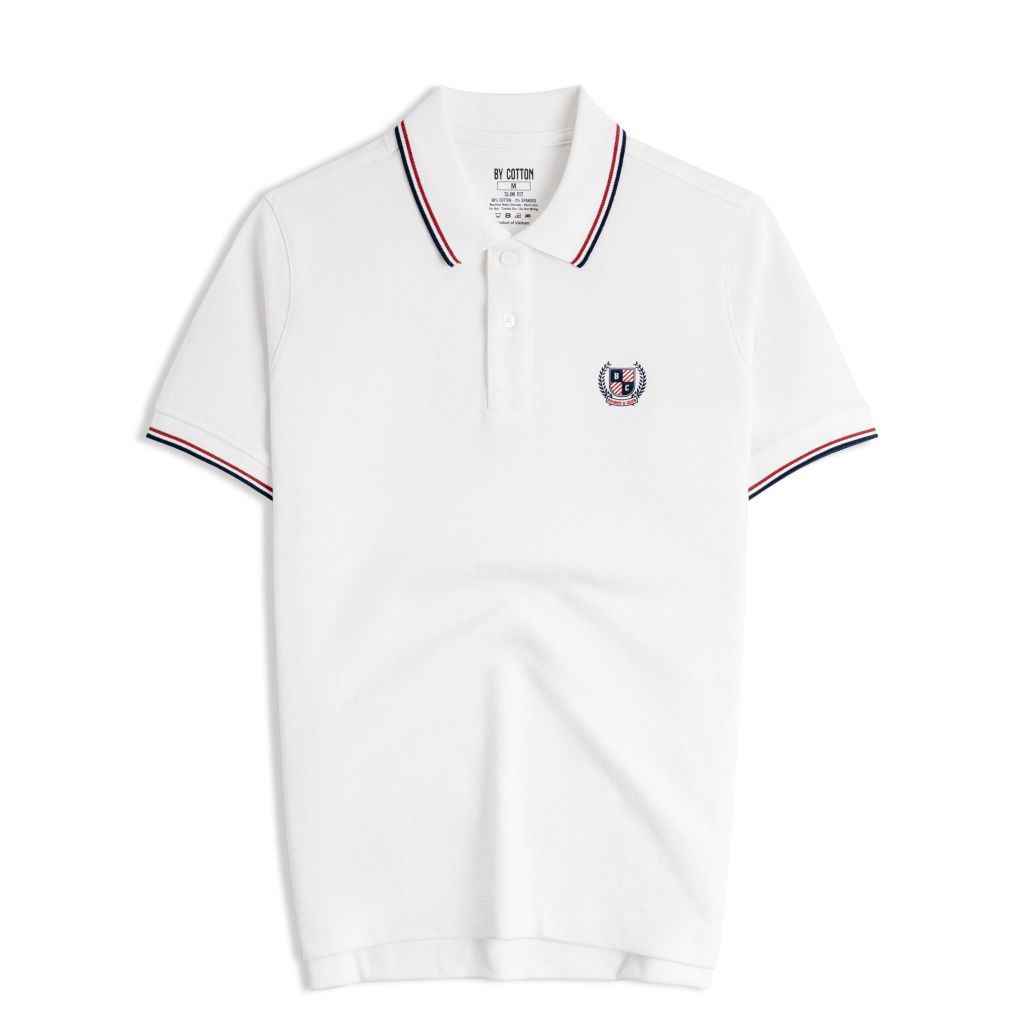 Áo Polo Pique 2.0 In Logo BC Bàn Cờ