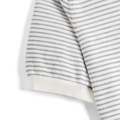 Áo Thun Dệt Kim Knit Sọc Nhuyễn