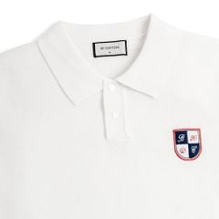 Áo Polo Dệt Kim By Cotton Phối Logo Sọc Vai SS2