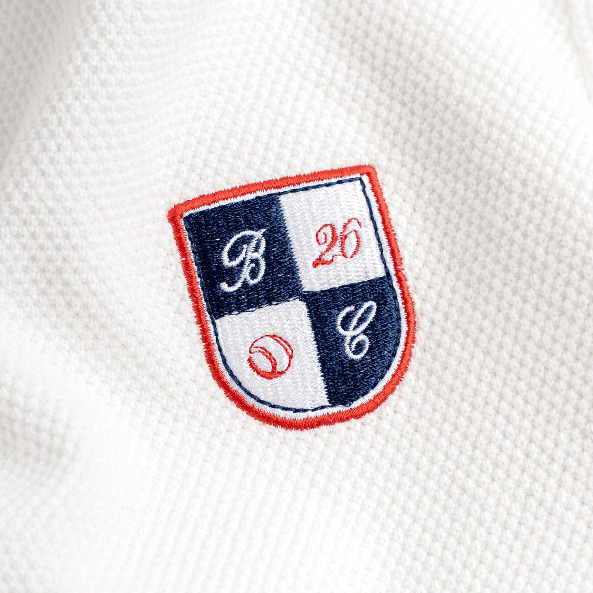 Áo Polo Dệt Kim By Cotton Phối Logo Sọc Vai SS2