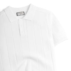 Áo Polo Dệt Kim By Cotton Gân