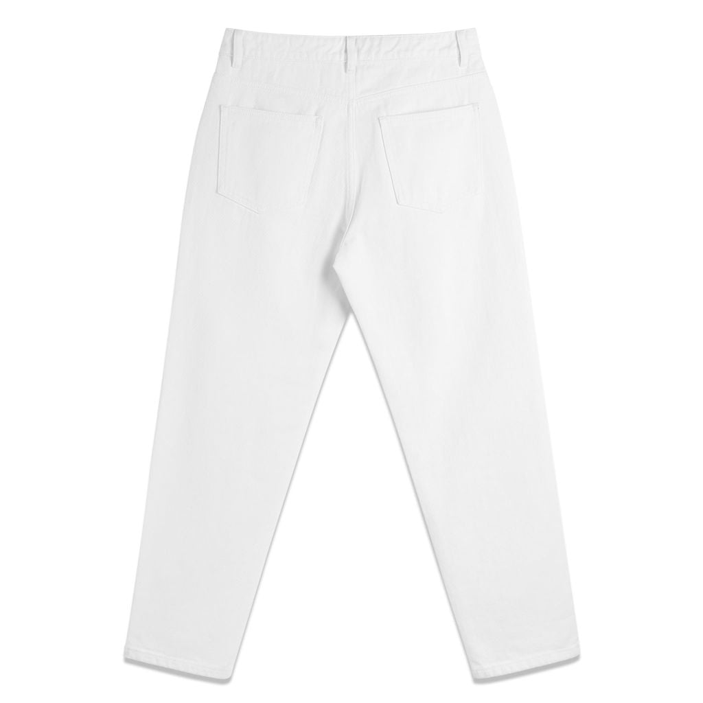 Quần Jeans Dài By Cotton - Carrot Fit SS1 - Trắng