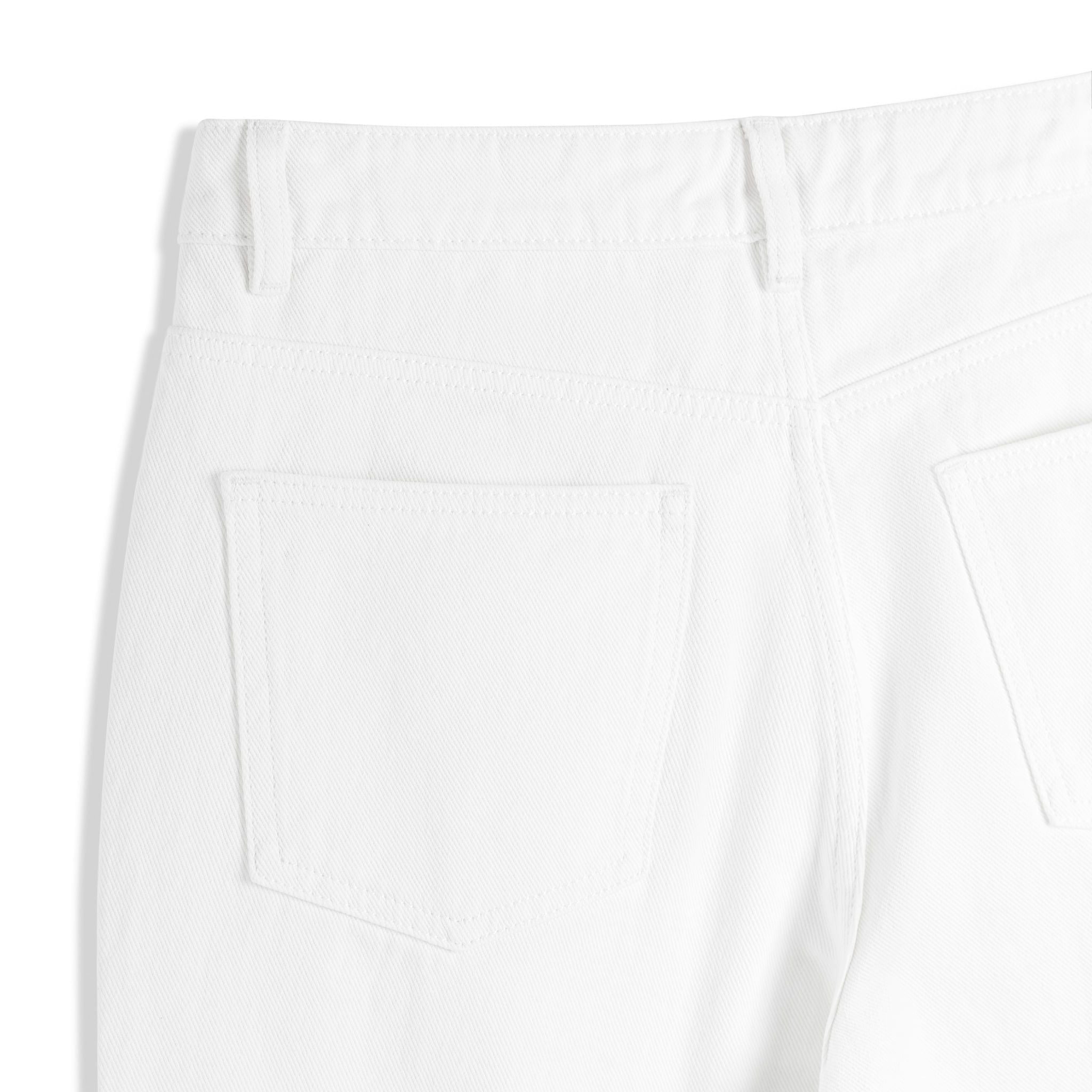 Quần Jeans Dài By Cotton - Carrot Fit SS1 - Trắng
