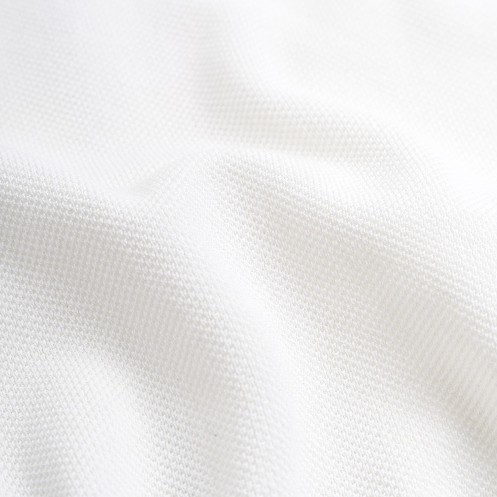 Áo Polo Dệt Kim By Cotton Pima Phối Sọc Lưng - Trắng