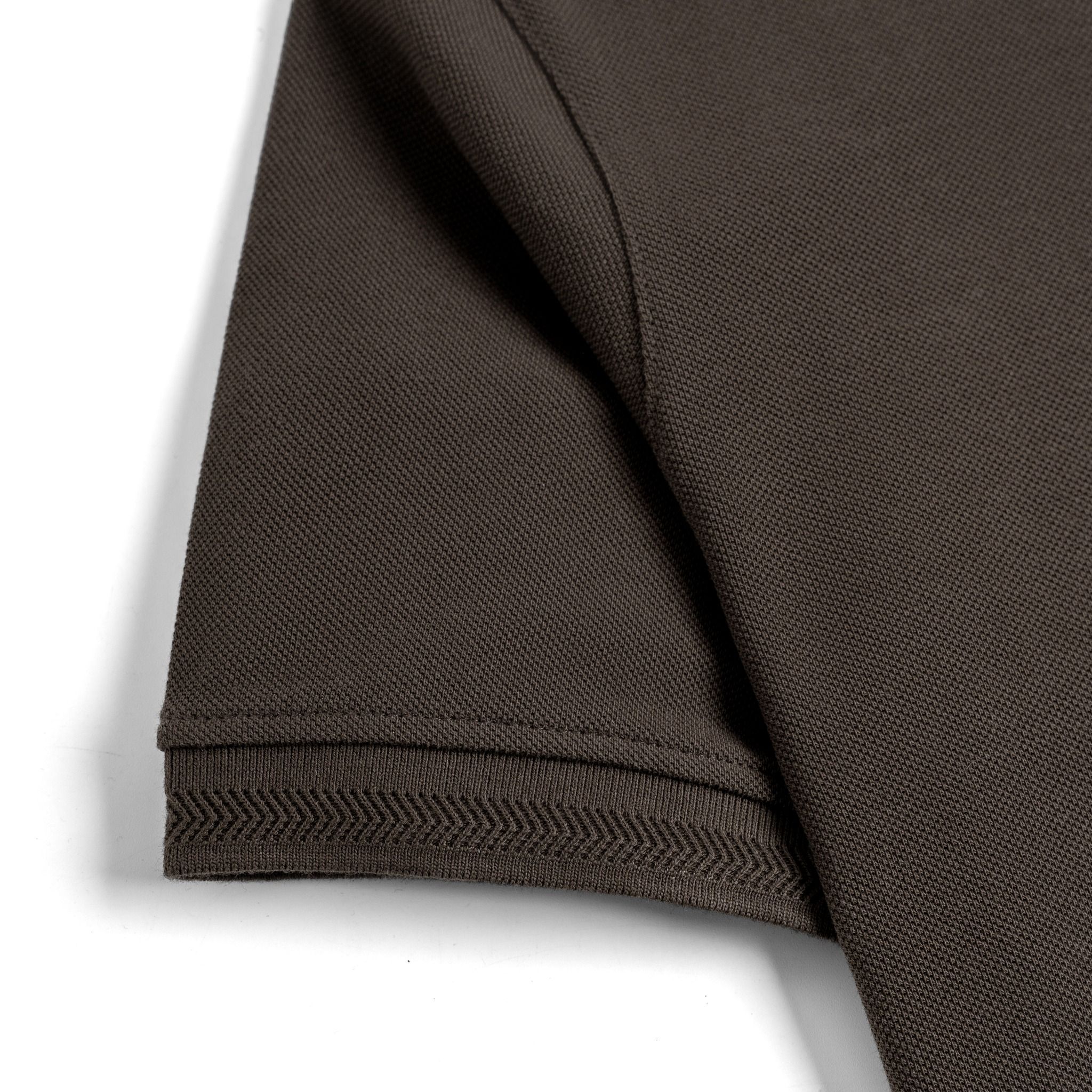 Áo Thun Polo By Cotton Basic Pique 2.0 - Nâu Đậm