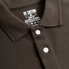 Áo Thun Polo By Cotton Basic Pique 2.0 - Nâu Đậm