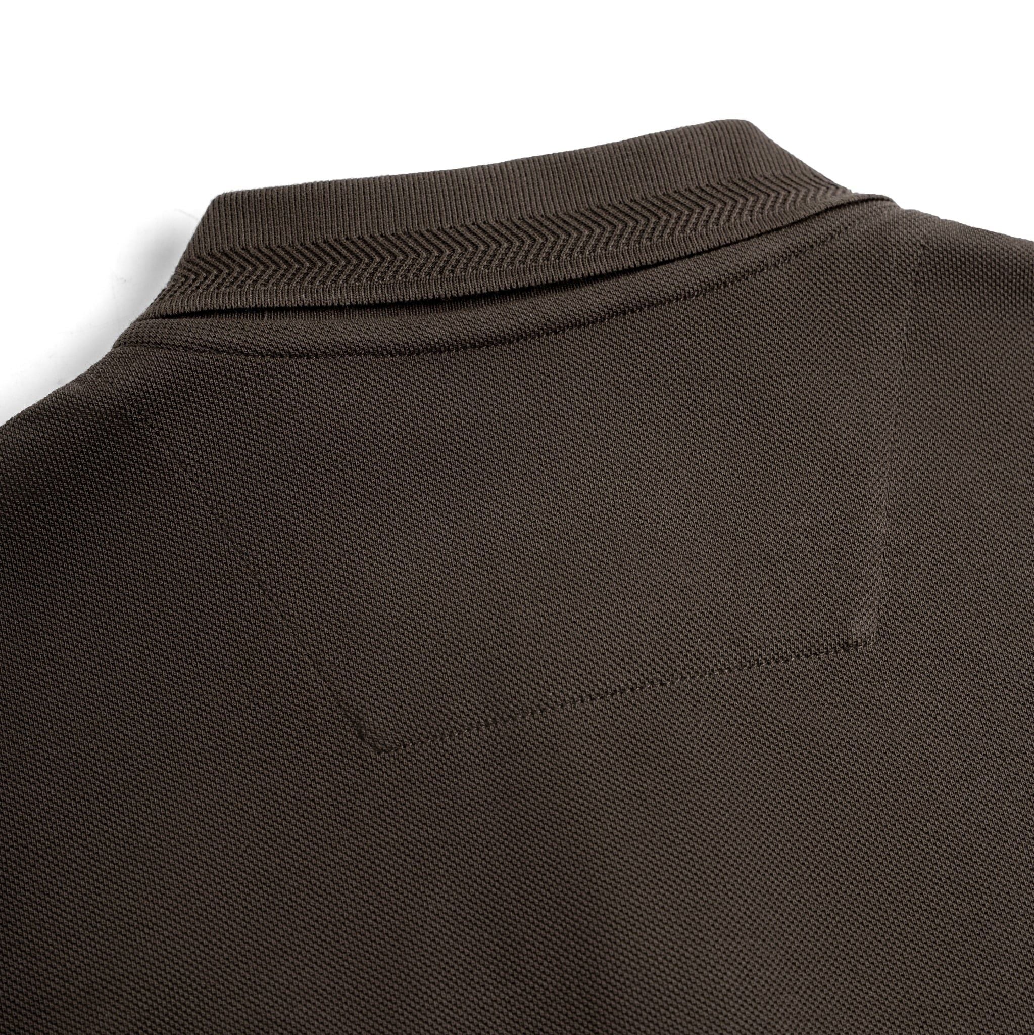 Áo Thun Polo By Cotton Basic Pique 2.0 - Nâu Đậm