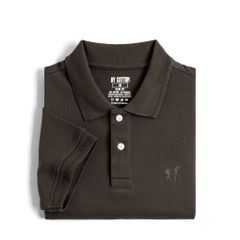 Áo Thun Polo By Cotton Basic Pique 2.0 - Nâu Đậm