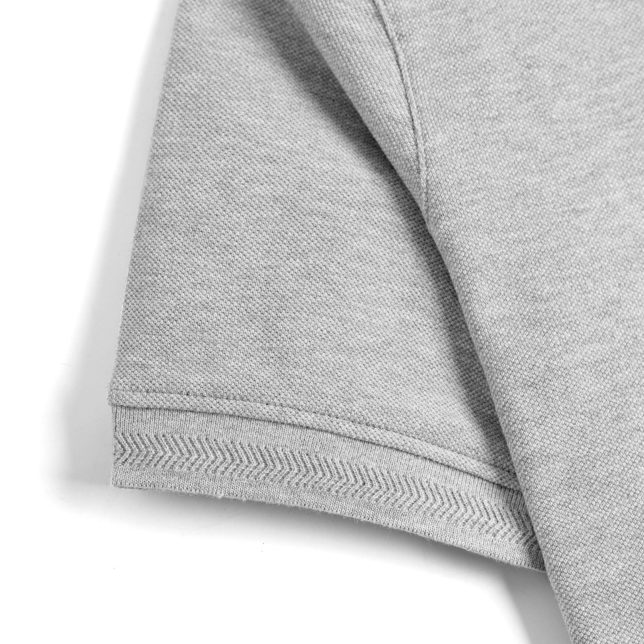 Áo Thun Polo By Cotton Basic Pique 2.0 - Xám Tiêu