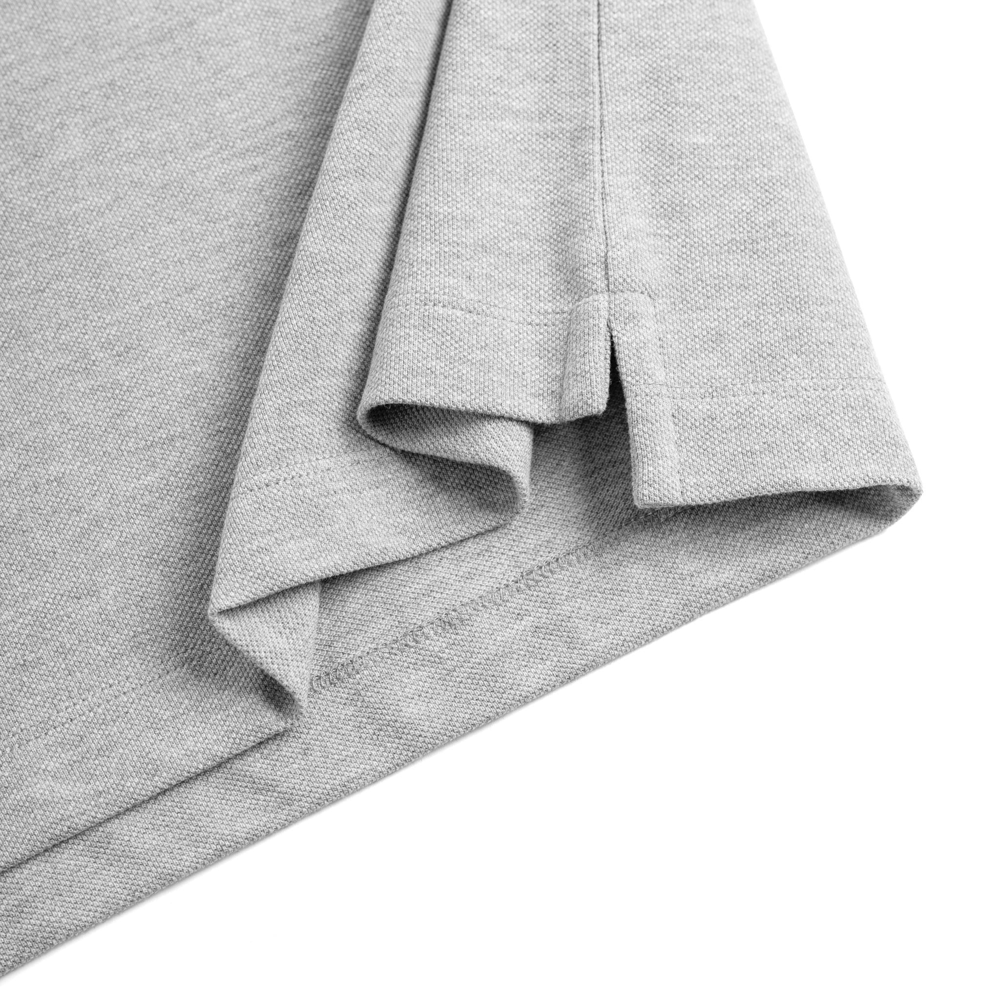 Áo Thun Polo By Cotton Basic Pique 2.0 - Xám Tiêu