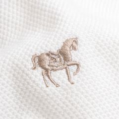 Áo Polo Dệt Kim By Cotton SS2 Thêu Ngựa