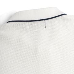 Áo Polo Dệt Kim By Cotton Melange Trắng SS2