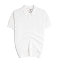 Áo Polo Dệt Kim By Cotton Monogram