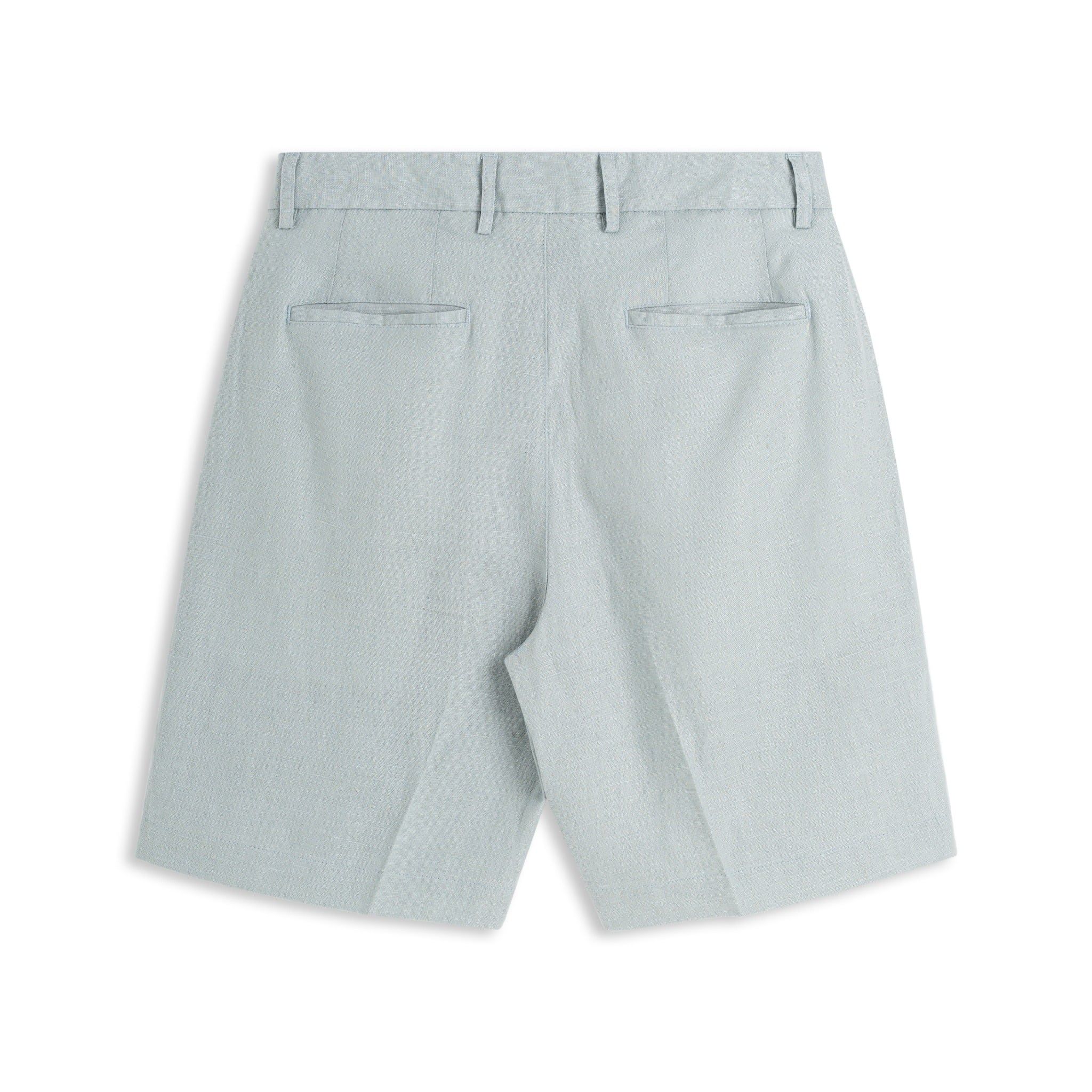 Quần Short Linen Bycotton - SS2 - Xanh Nhạt